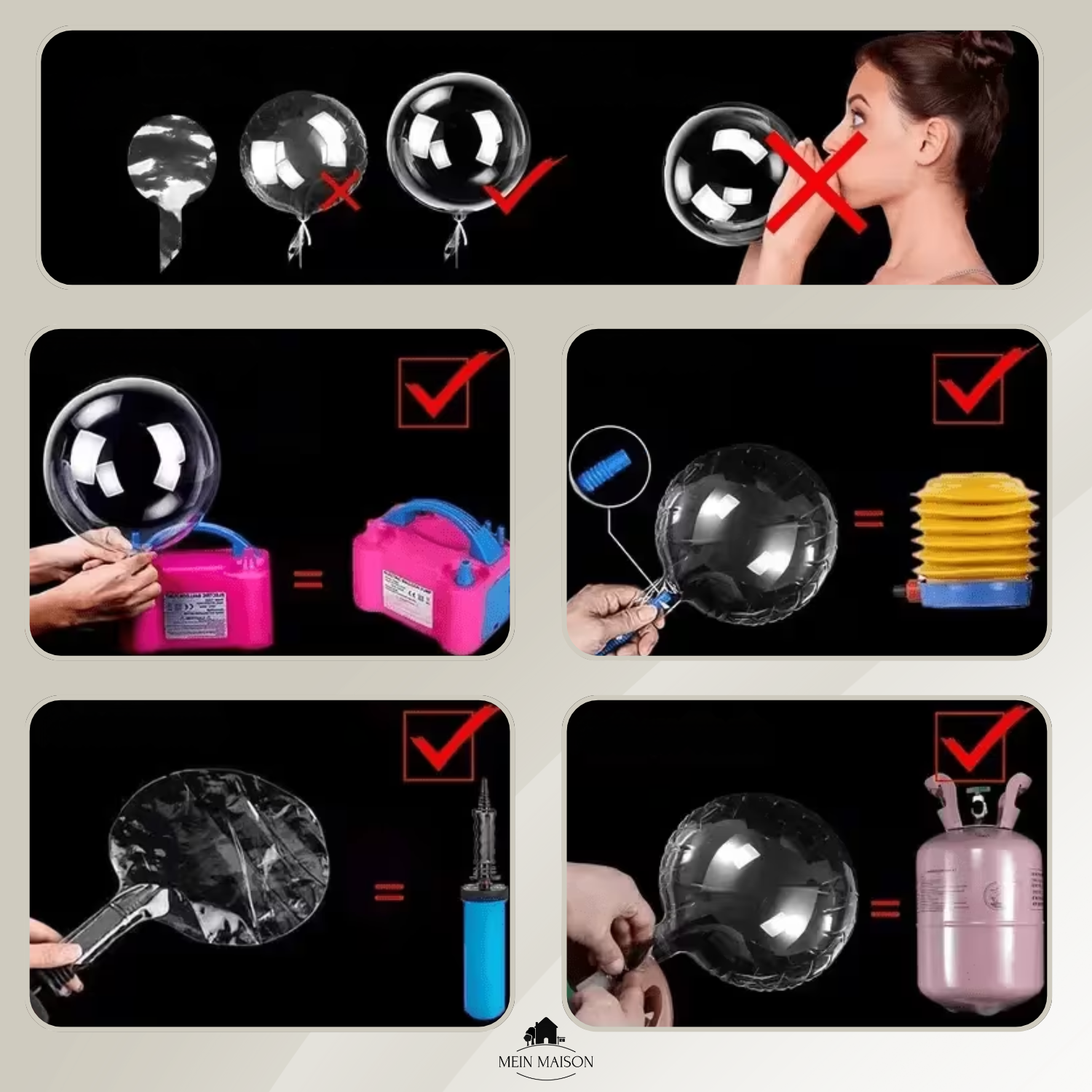 5+5 GRATIS | PartyGlow – Erleuchte jede Party mit warmem, wiederverwendbarem LED-Luftballon-Strahlerlicht