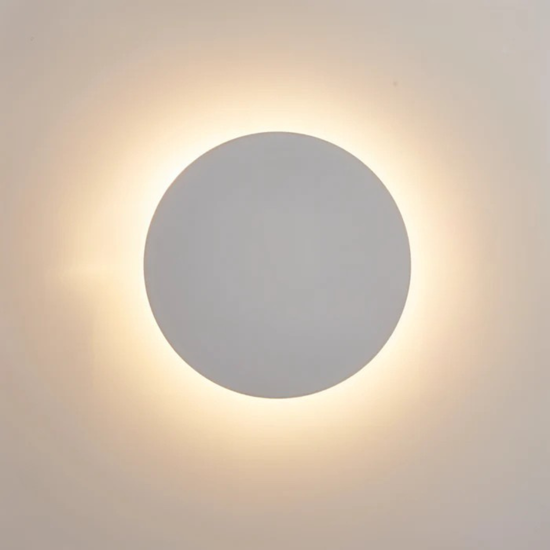 Hadro - Runde LED Wandlampe | Moderne Wandbeleuchtung für Innenräume