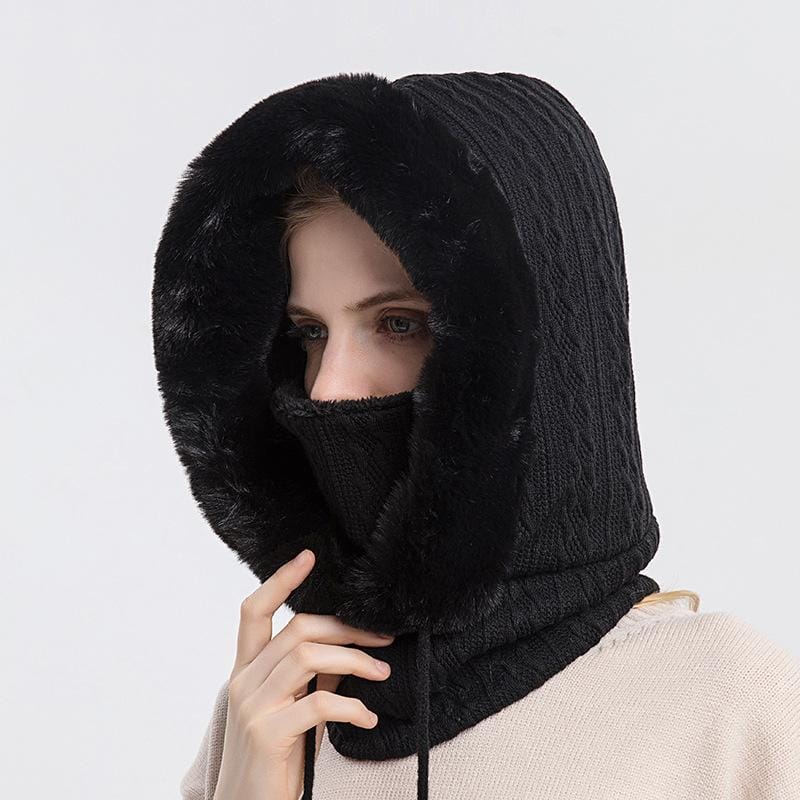 LuxéCuddle Scoodie | Schal, Mütze und Kapuze in einer stilvollen Lösung