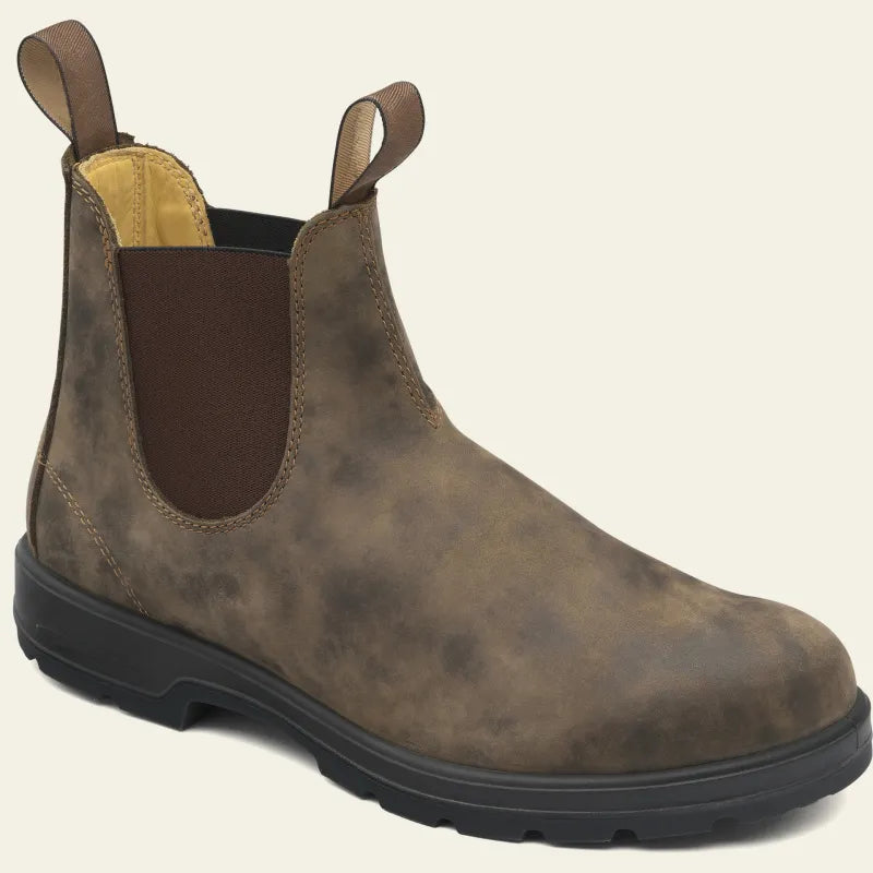 Wasserdichte Chelsea-Stiefel mit einfachem Slip-On-Design
