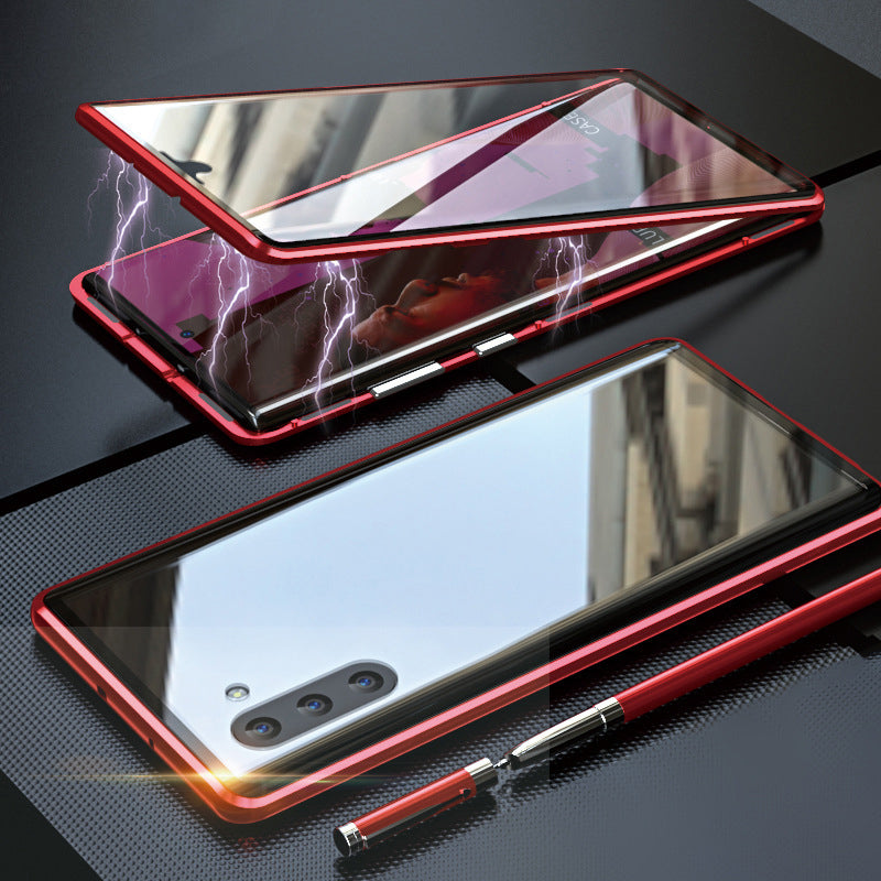 Sandsberg gehärtetes Glas Doppeltelefonhülle für Samsung