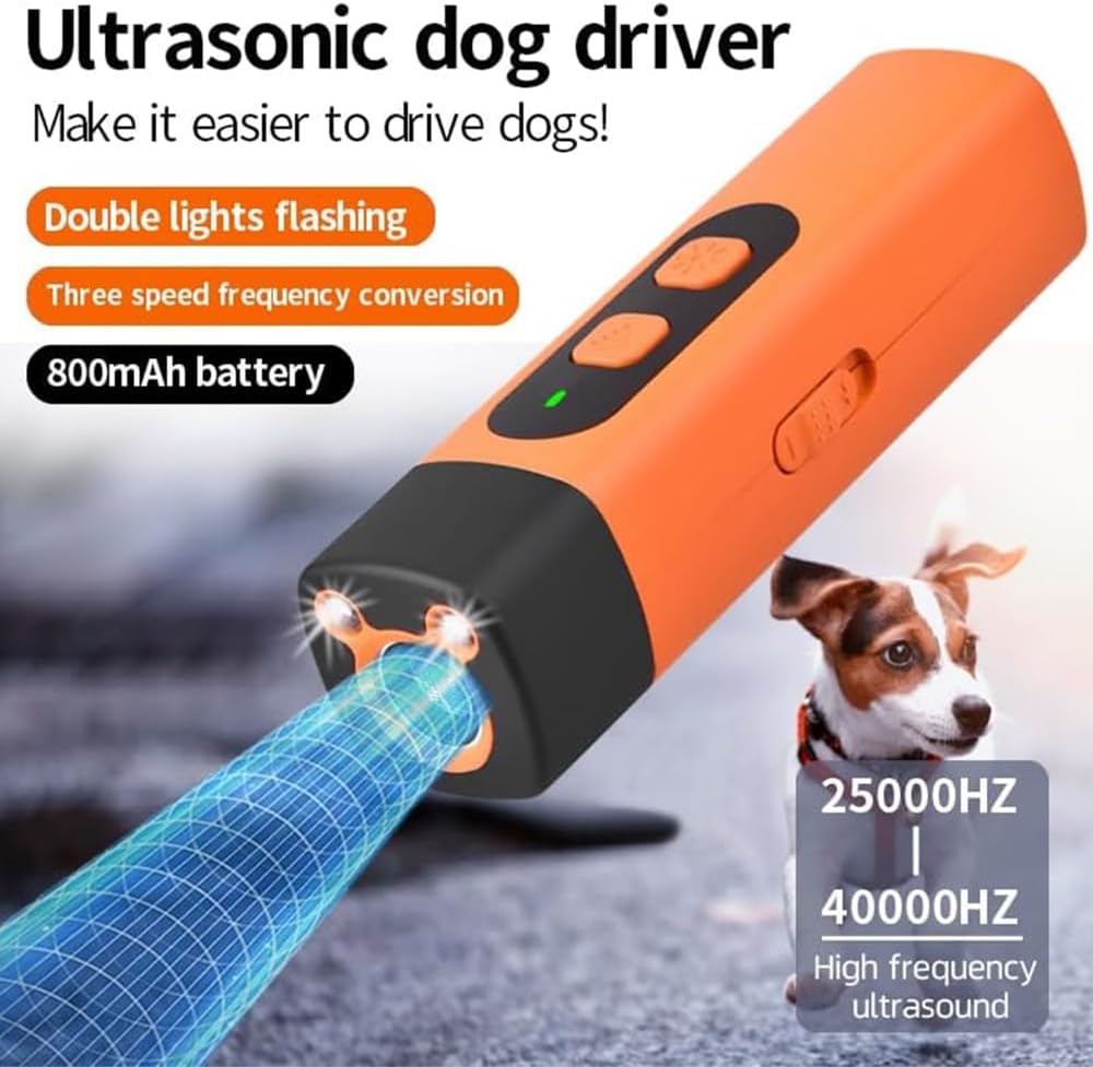 BarkGuard Ultraschall Abschreckgerät | Humanes Gerät zur Abschreckung von unerwünschtem Hundebellen