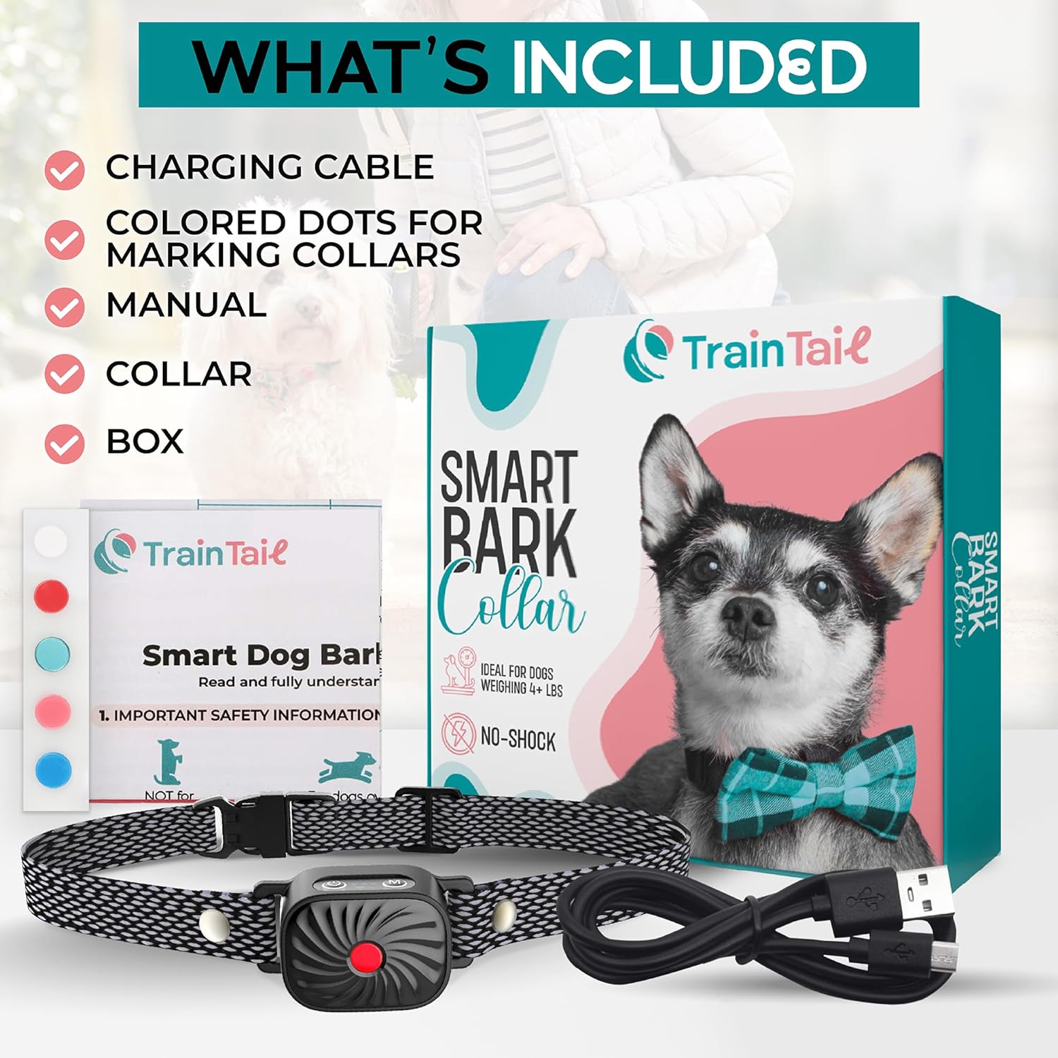 Antibellhalsband Kleine Hunde Sicherheit