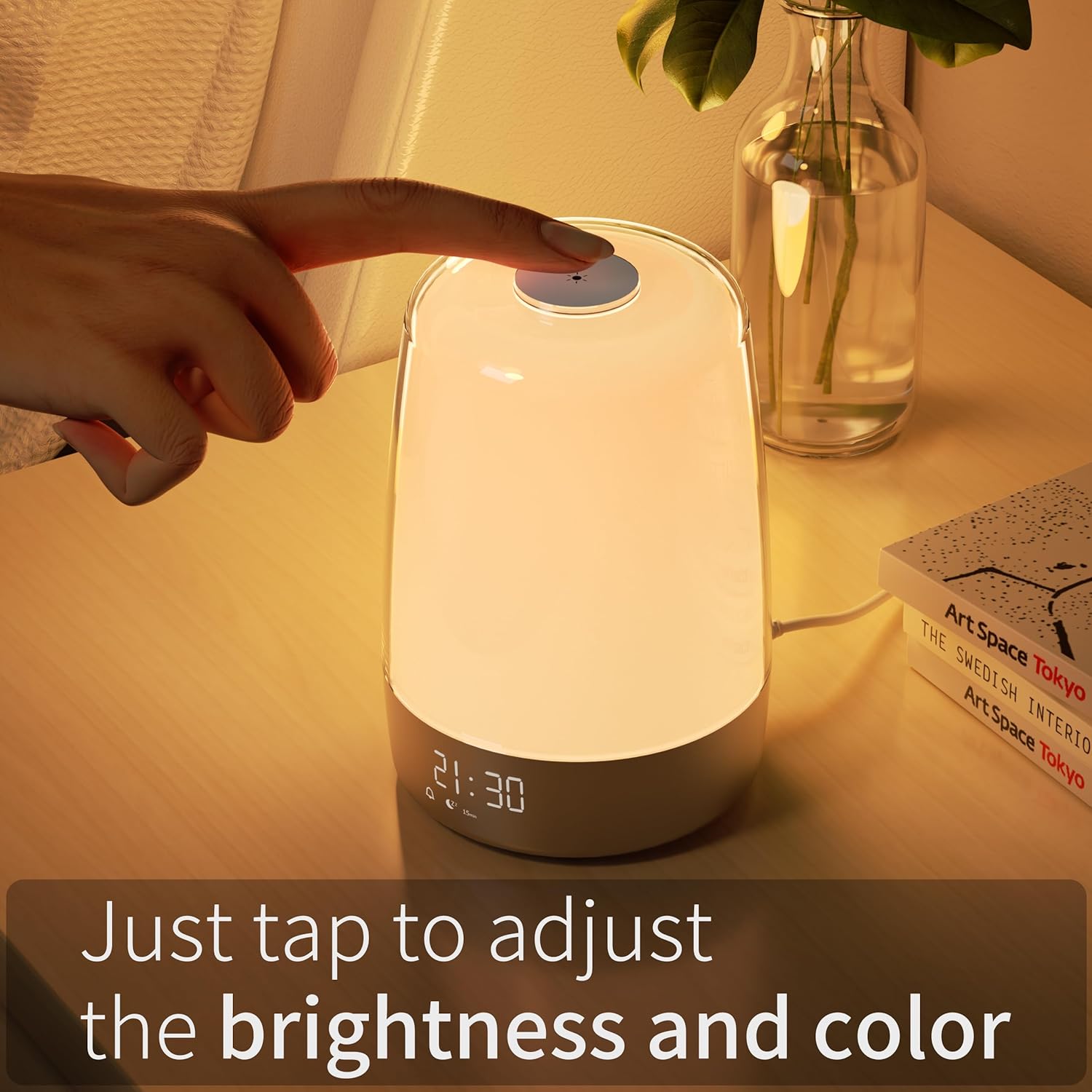 Aurora Wecklicht | Sonnenaufgang & Sonnenuntergang | USB-C Aufladbar