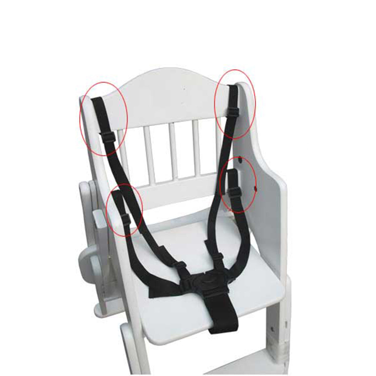 SafeStrap 5-Punkt Sicherheitsgurt mit Gurt – Bequeme und sichere Lösung für Kinderwagen, Buggy und Kindersitze