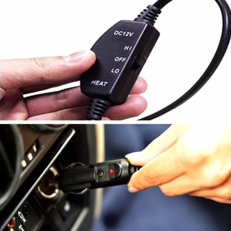 Beheizte Autodecke – Elektrische Wärmedecke für Auto und Reisen