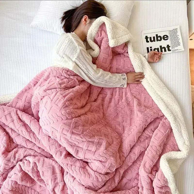 WarmWool Lammwolldecke Dicke Winter – Ultimative Wärme und Komfort