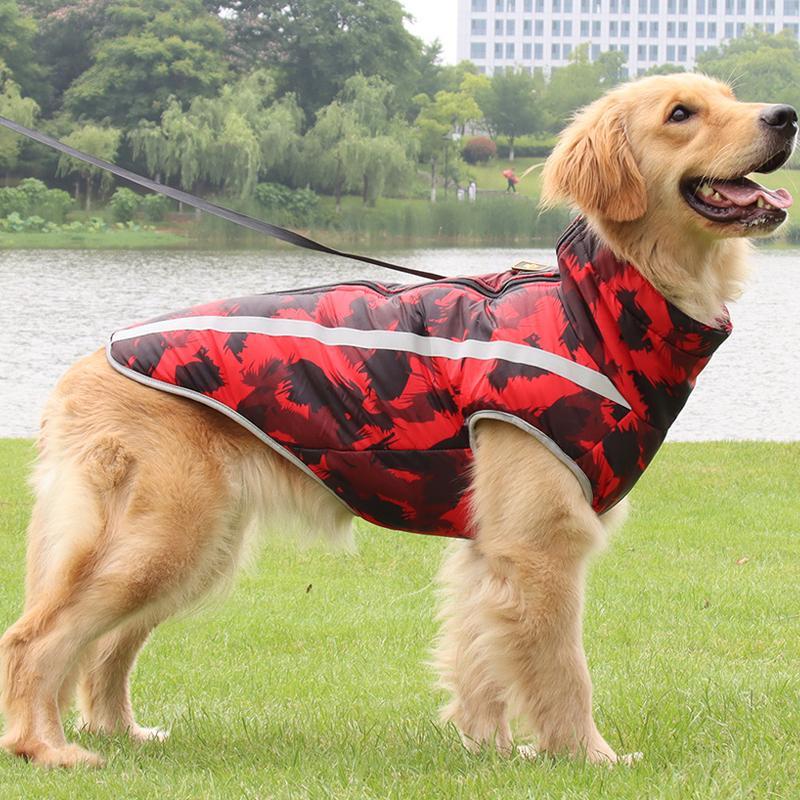 HydroHond Regenjacke ProShield – Wasserdichte und Atmungsaktive Hundejacke für Kaltes Wetter