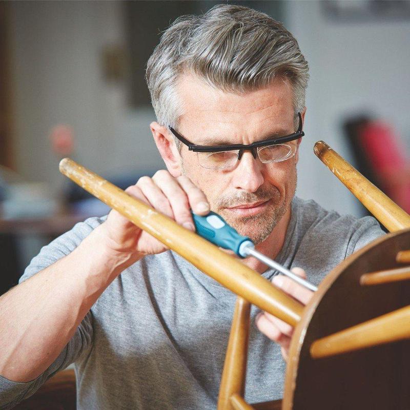 Fokus einstellbare Brille Lesebrille Unisex