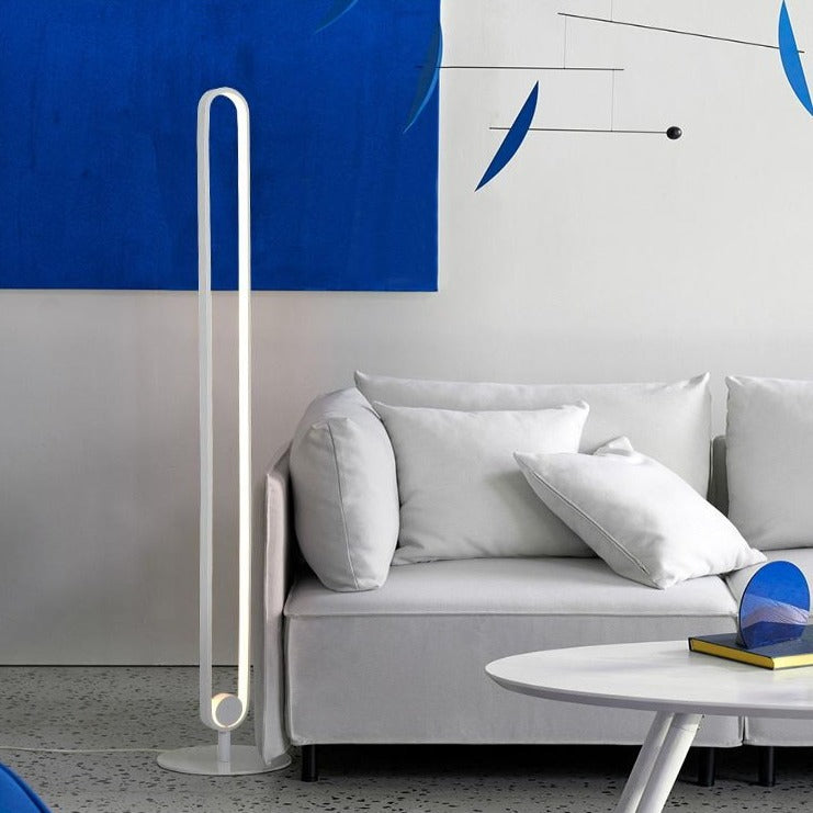 Minimalistische LED-Stehlampe