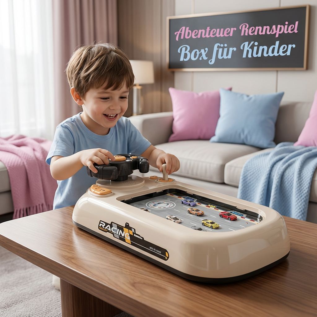 Abenteuerliches Rennspielset für Kinder