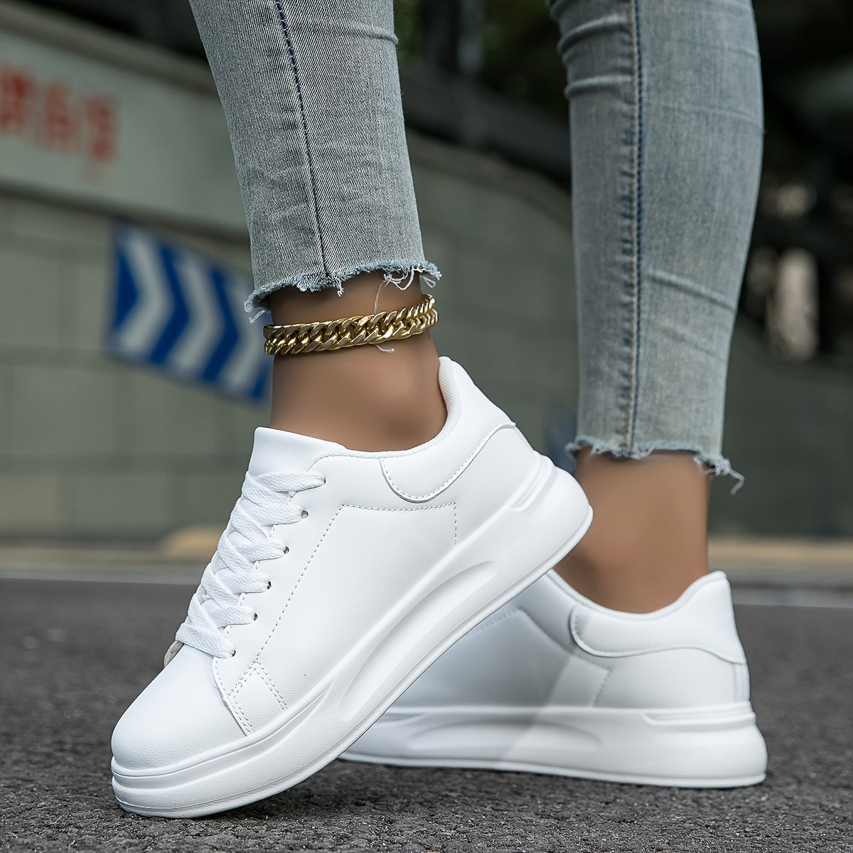 Damen Textil Sneaker mit Cleanem Design & Bequemem Tragekomfort | Heidi-Mode