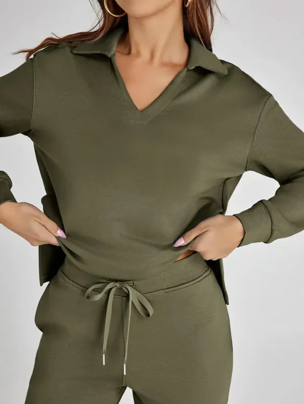 VioletVibe Gemütliches Hoodie-Set | Stylische und bequeme Loungewear für ultimativen Komfort