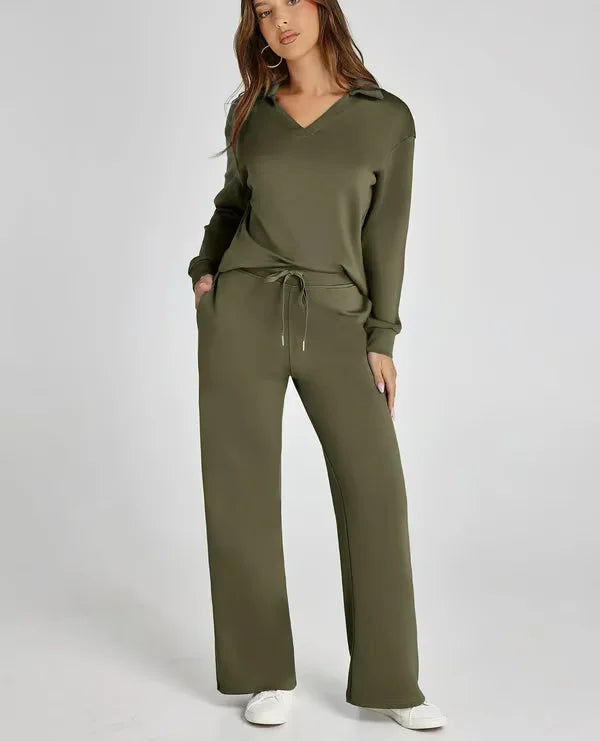 VioletVibe Gemütliches Hoodie-Set | Stylische und bequeme Loungewear für ultimativen Komfort