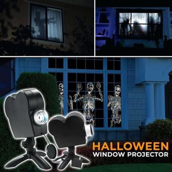 SpookGlow Holographischer Projektor | Verwandle deinen Raum mit bezaubernden Halloween-Projektionen