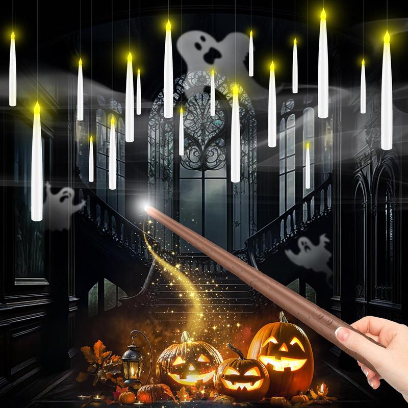 LumiGlow LED Kerzen Set | Flammenlose hängende Kerzen mit Fernbedienung für stimmungsvolle Dekoration