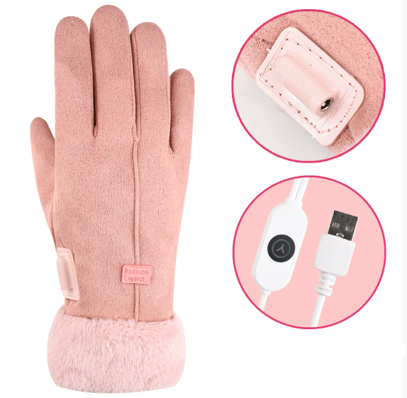 Heizbare Winterhandschuhe ThermoTouch – Wasserdicht mit Touchscreen und 3 Heizstufen