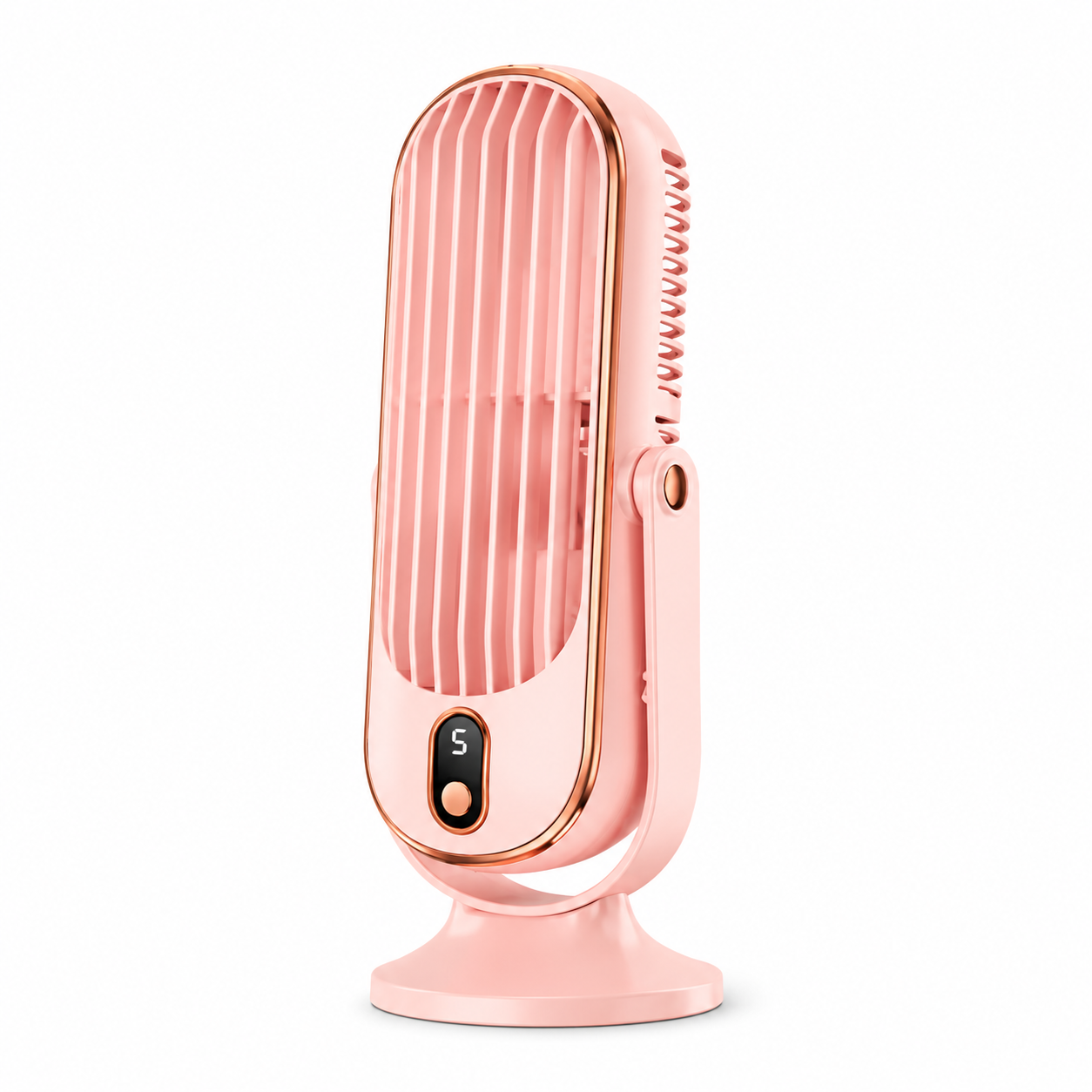 AeroLux Elite Kühlventilator | Dualmotor, 720° Rotation, USB wiederaufladbar & ultra-leise für ultimativen Komfort überall