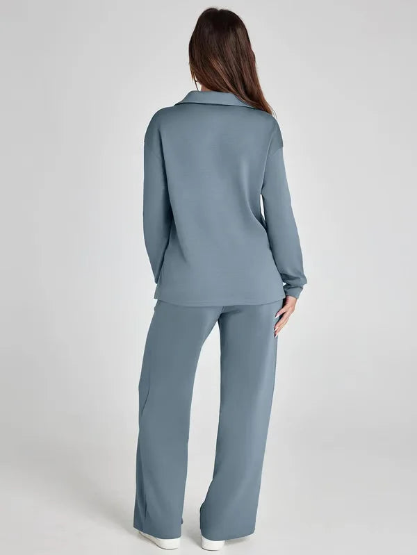 VioletVibe Gemütliches Hoodie-Set | Stylische und bequeme Loungewear für ultimativen Komfort