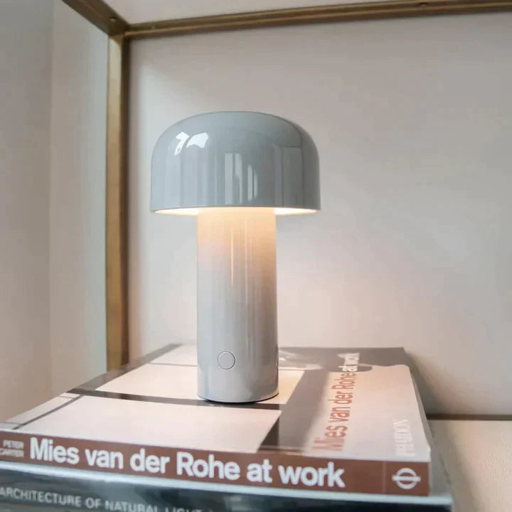 Wiederaufladbare Pilz Tischlampe für Innen und Außen