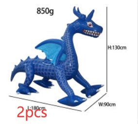 Aufblasbare Weihnachtskugel Außen Deko 60cm – Wetterbeständige PVC Weihnachtsdekoration