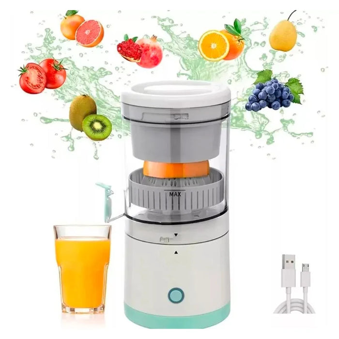 QuickJuice Saftpresse | Wiederaufladbare Tragbare Elektrische Saftpresse