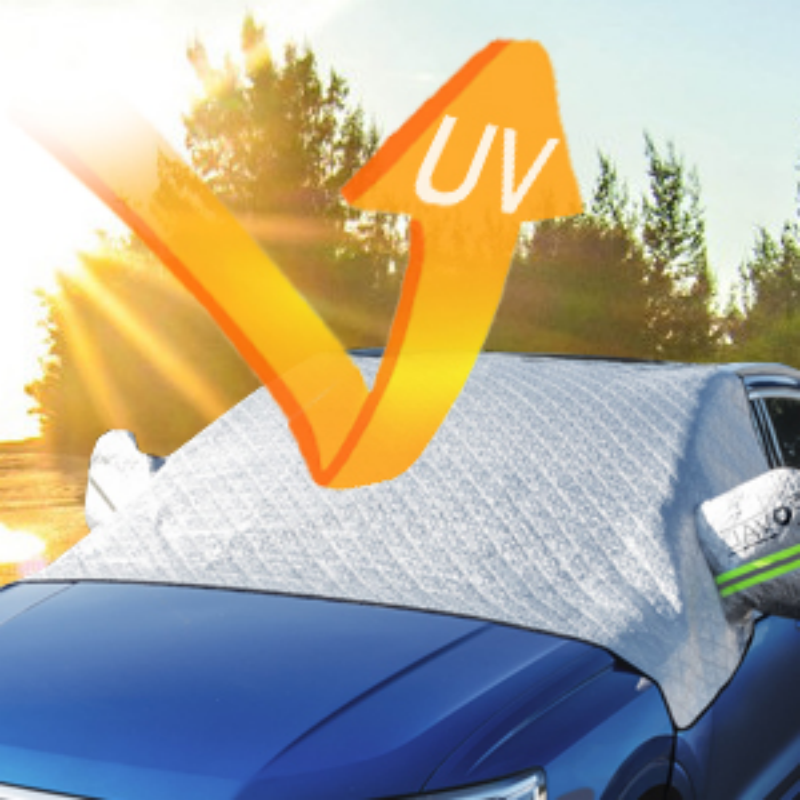 LuxGuard Windschutzscheiben-Schutz | Halten Sie Ihr Fahrzeug mit einer langlebigen und wetterbeständigen Abdeckung für optimale Sicherheit und Komfort geschützt.