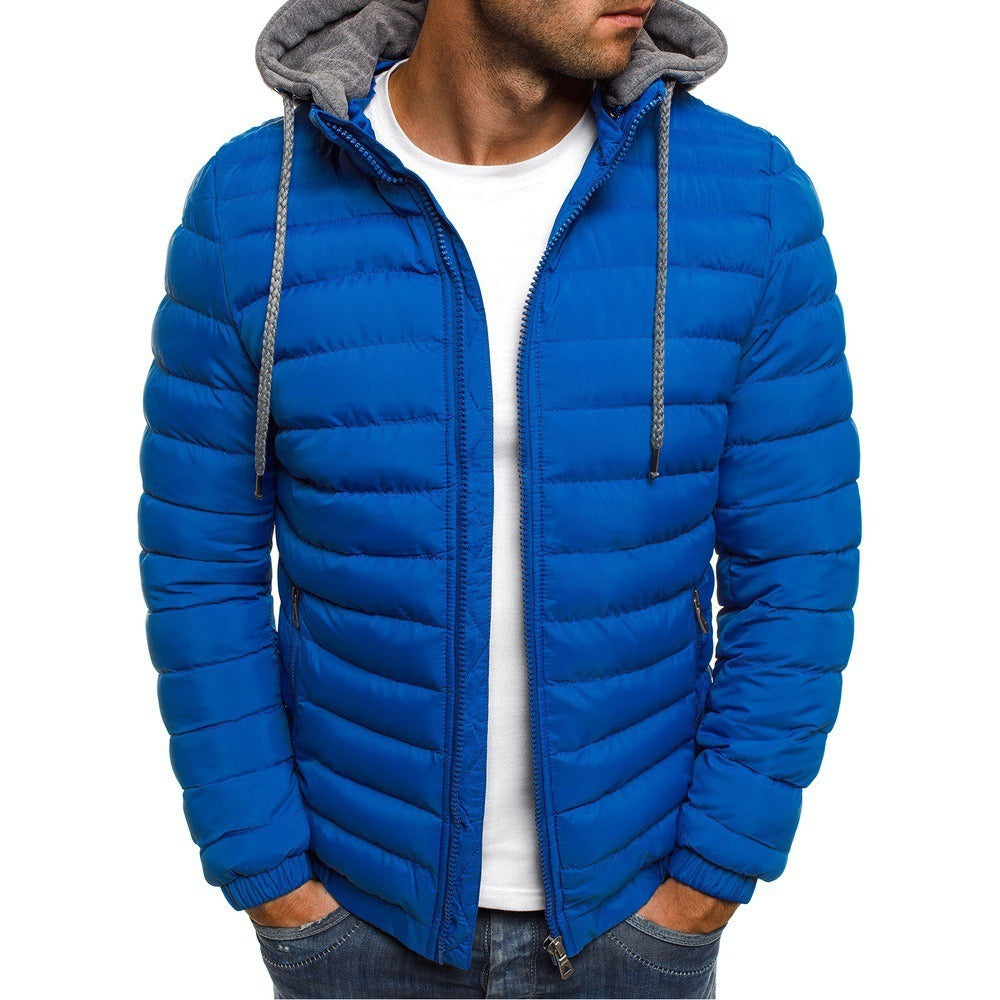 Winterjacke Herren | Gepolstertes Design | Winddichte Übergangsjacke Herren