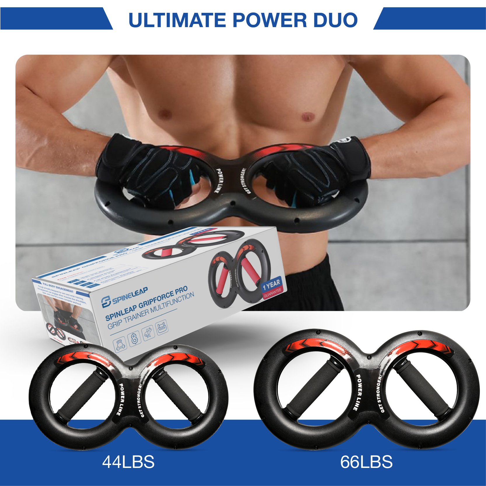 PowerGrip Handgelenktrainer | Kraft aufbauen, Leistung verbessern