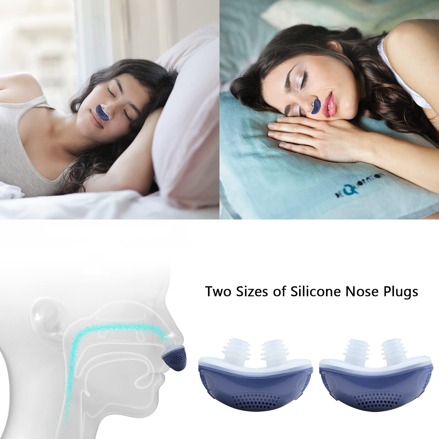 Anti-Schnarch-Gerät | Schlauchloses, maskenloses Mikro-CPAP