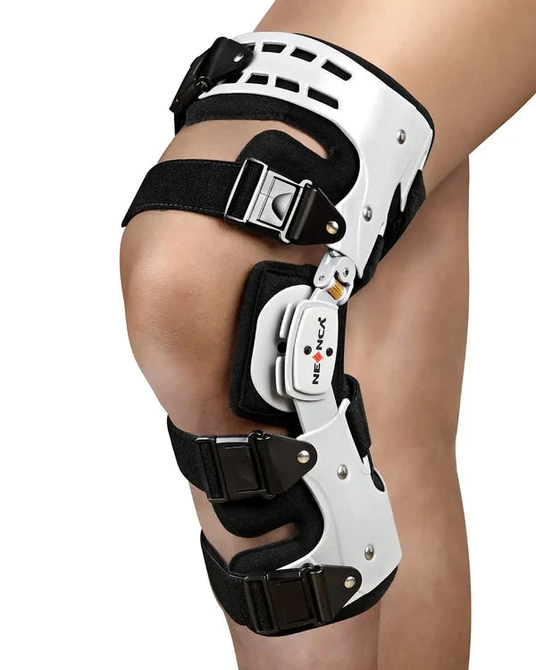 KneeCare Pro Entlastungs-Knieorthese für mediale und laterale Unterstützung