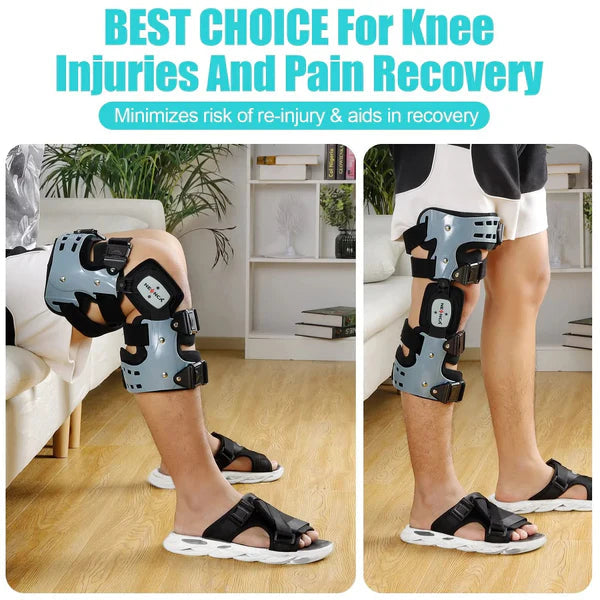KneeCare Pro Entlastungs-Knieorthese für mediale und laterale Unterstützung