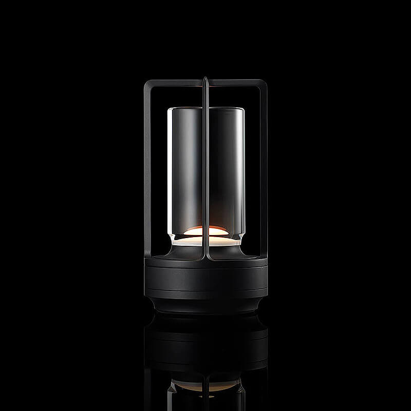 Auralight Drahtlose Tischlampe Kristallglas Touch Control