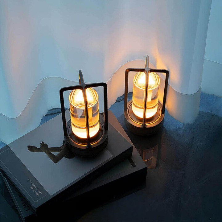 Auralight | Kabellampe mit Kristallglas und Touchfunktion