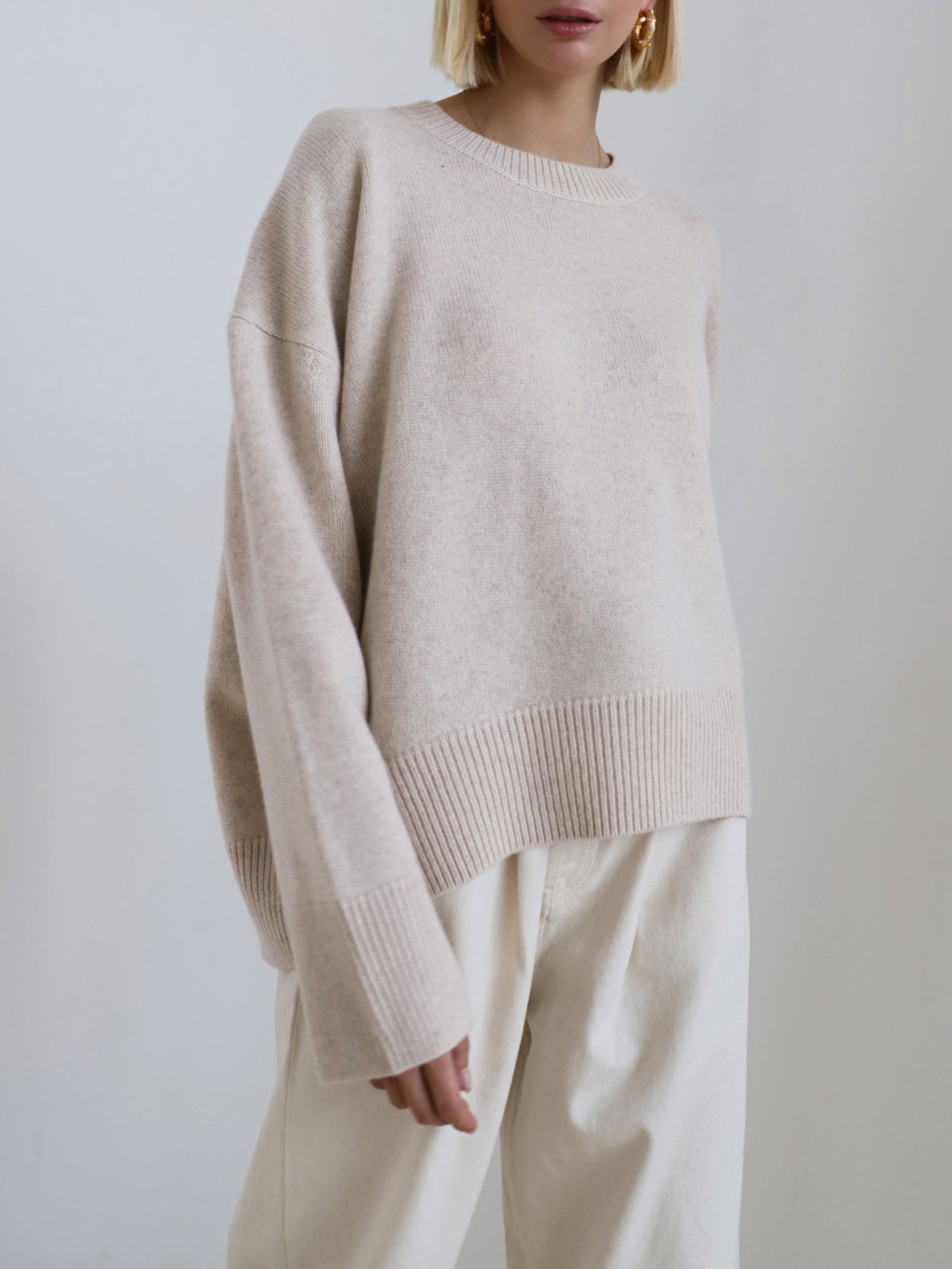 CozyNest Oversized-Strickpullover | Luxuriös weicher Pullover für ultimativen Komfort und Stil