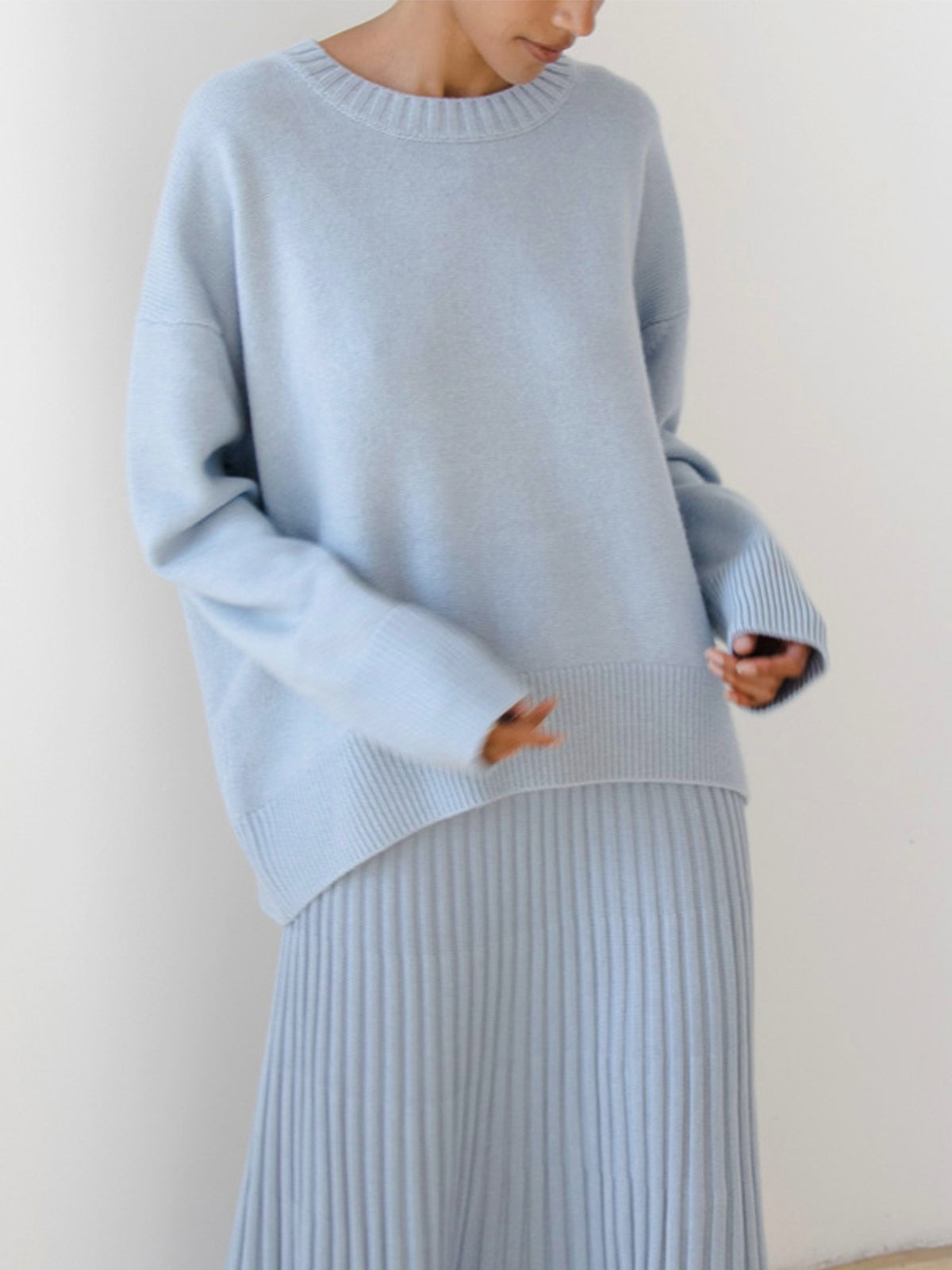 CozyNest Oversized-Strickpullover | Luxuriös weicher Pullover für ultimativen Komfort und Stil