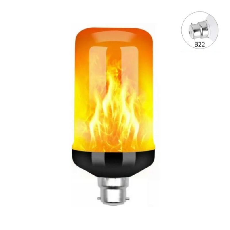 FlameGlow LED Lampe – Flackerndes Flammeneffekt für eine warme und gemütliche Atmosphäre