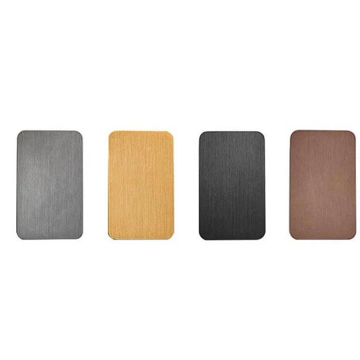Nordic Minimalist Glas Rechteckige LED Wandleuchte 2-Licht