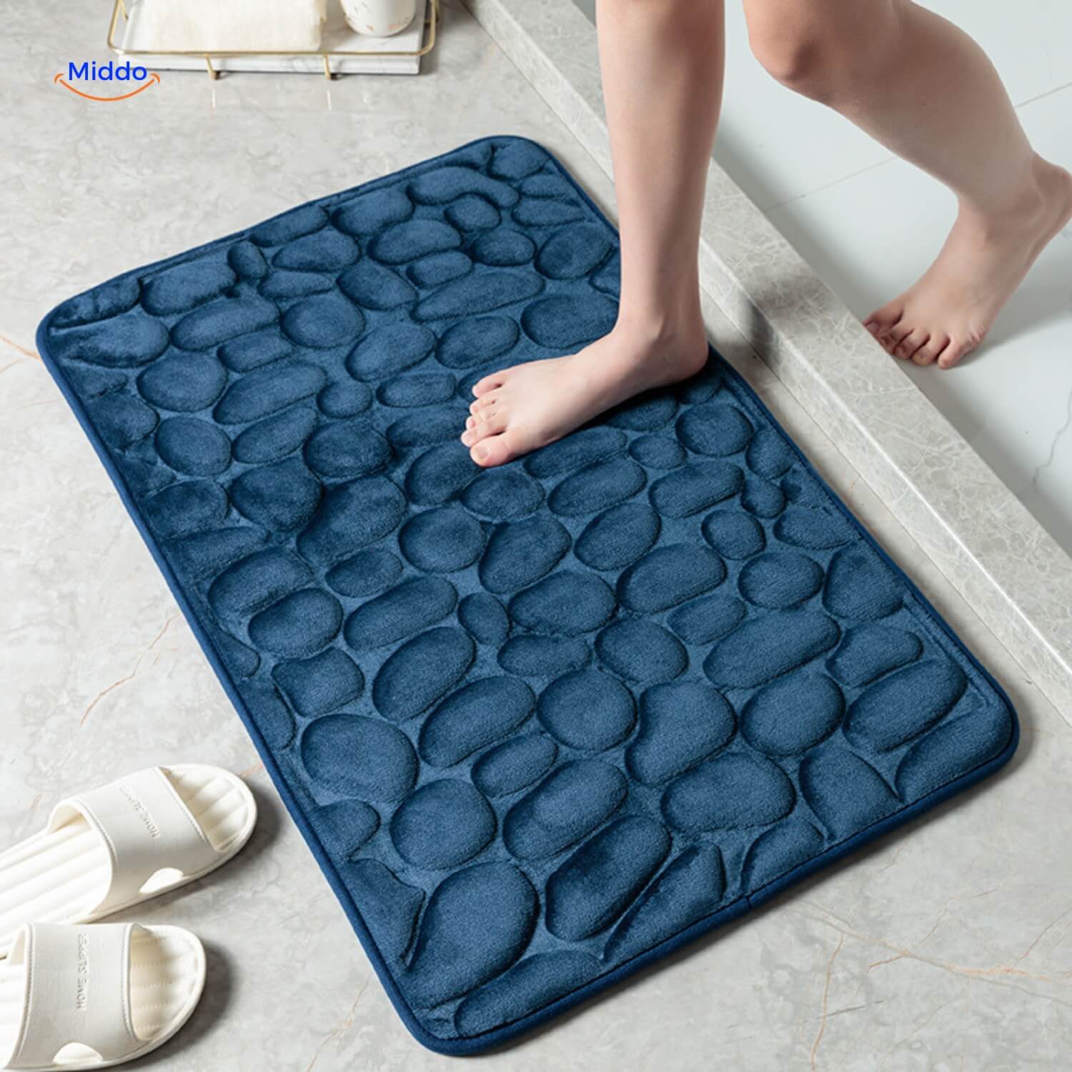 AquaGuard Badmatte | Rutschfeste Sicherheit und Komfort für dein Badezimmer