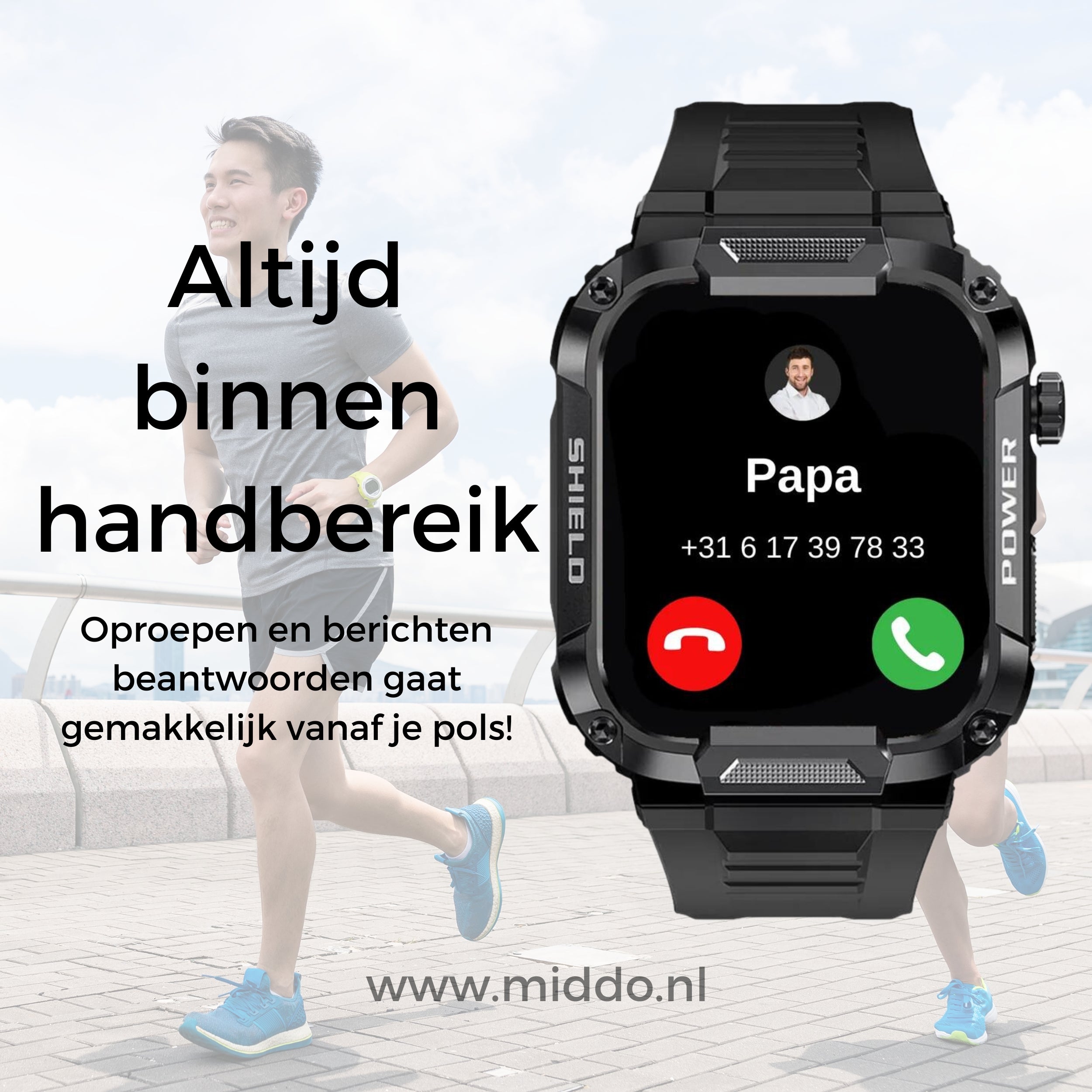 TitanGuard Smartwatch | Unverwüstliche Smartwatch für iOS & Android mit über 100 € Ersparnis