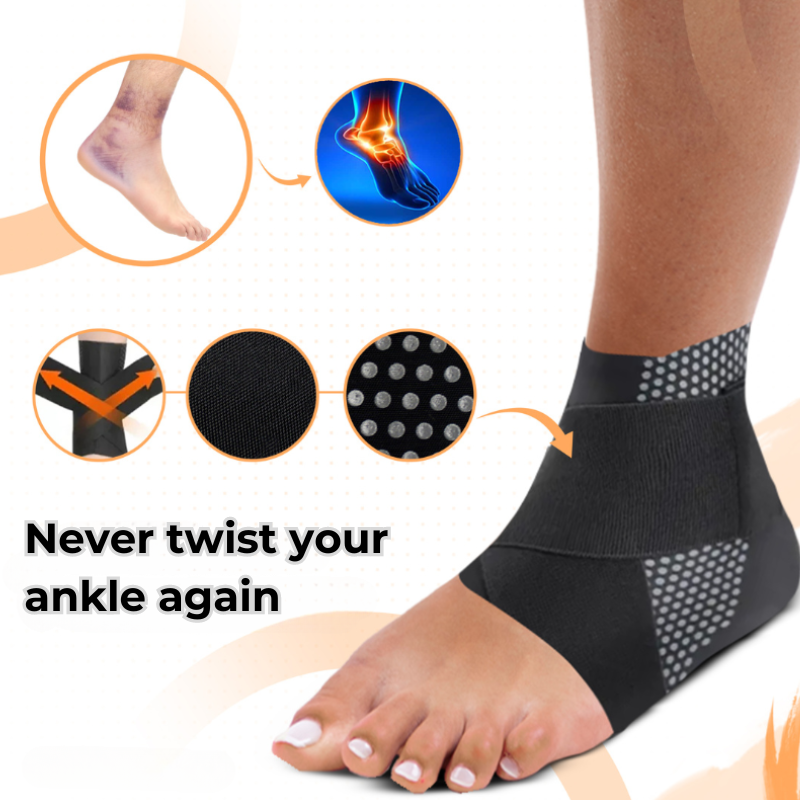 FlexiGuard Knöchelstütze – Leicht, Atmungsaktiv & Geeignet für Sportschuhe