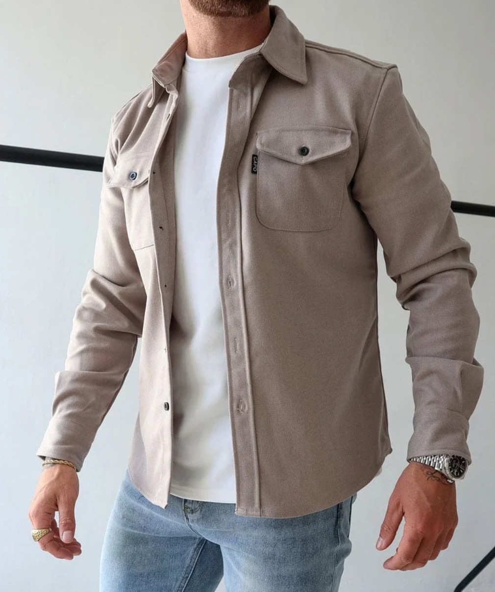 Lambert™ Casual Herren Hemdjacke