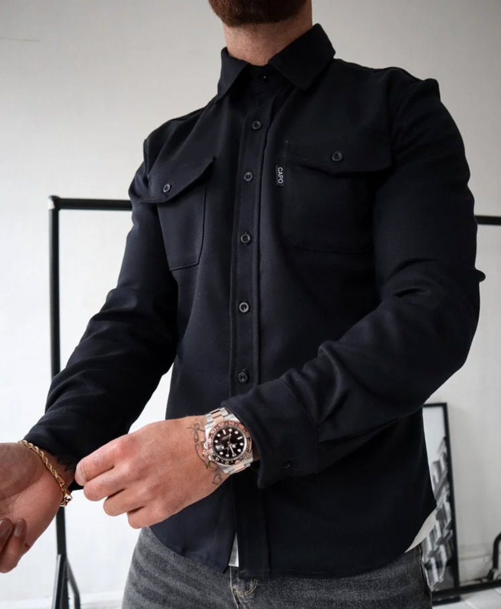 Lambert™ Casual Herren Hemdjacke