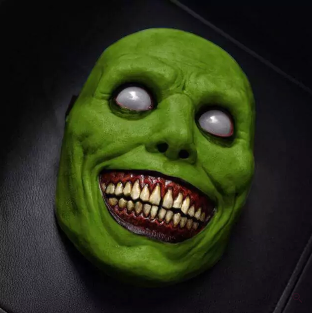 Premium Verrückte Gesichtsmaske