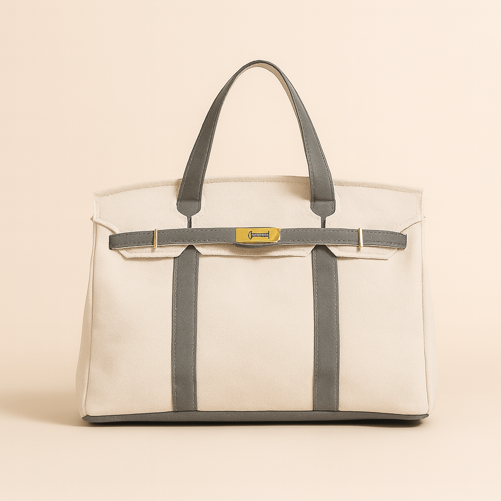BowLift | Premium Canvas Shopper mit verstärkten Stahl-Details
