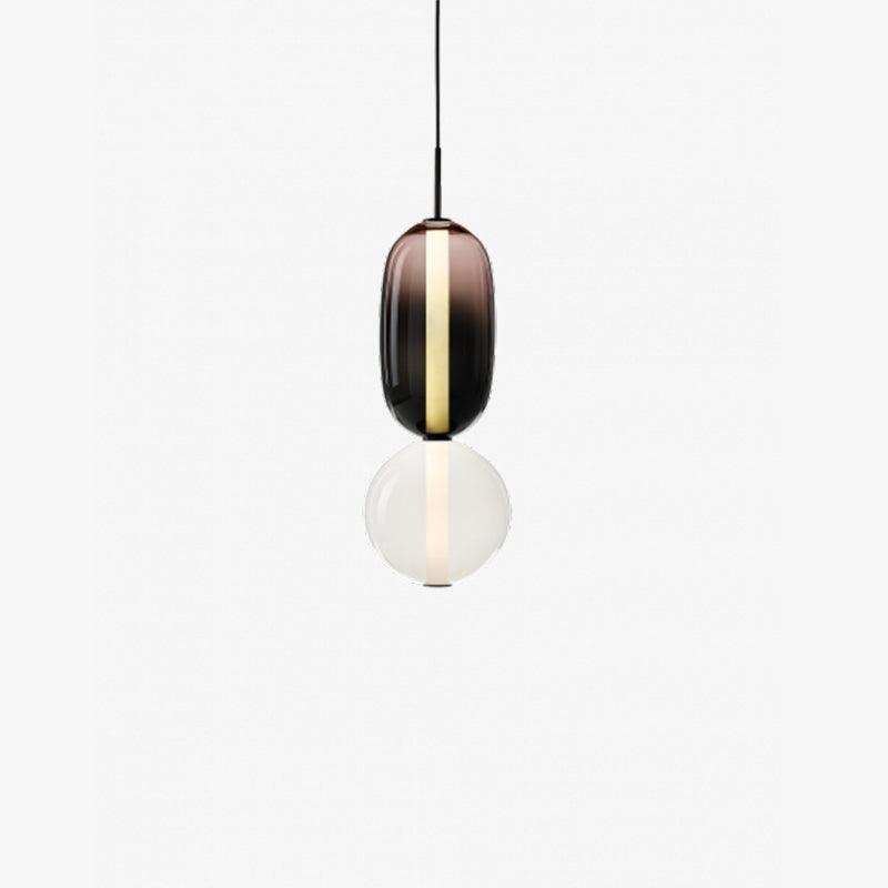 Zuckerfreies Glas Pendelleuchte