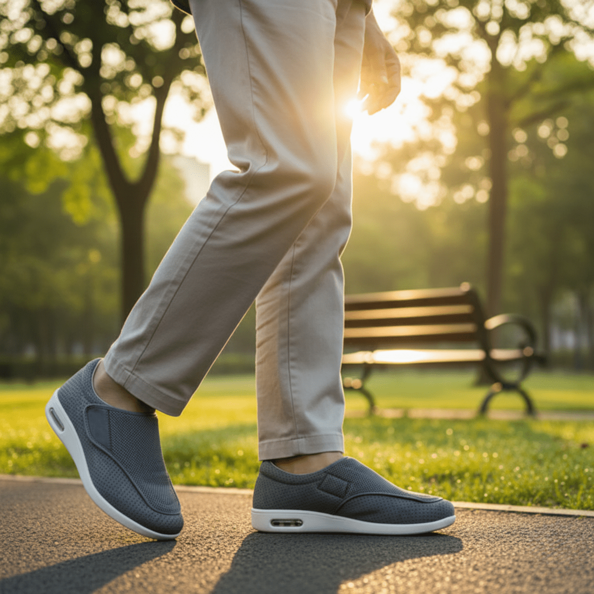 SWELLCOMFORT – Diabetikerschuhe mit Memory Foam und Zero-Drop-Design
