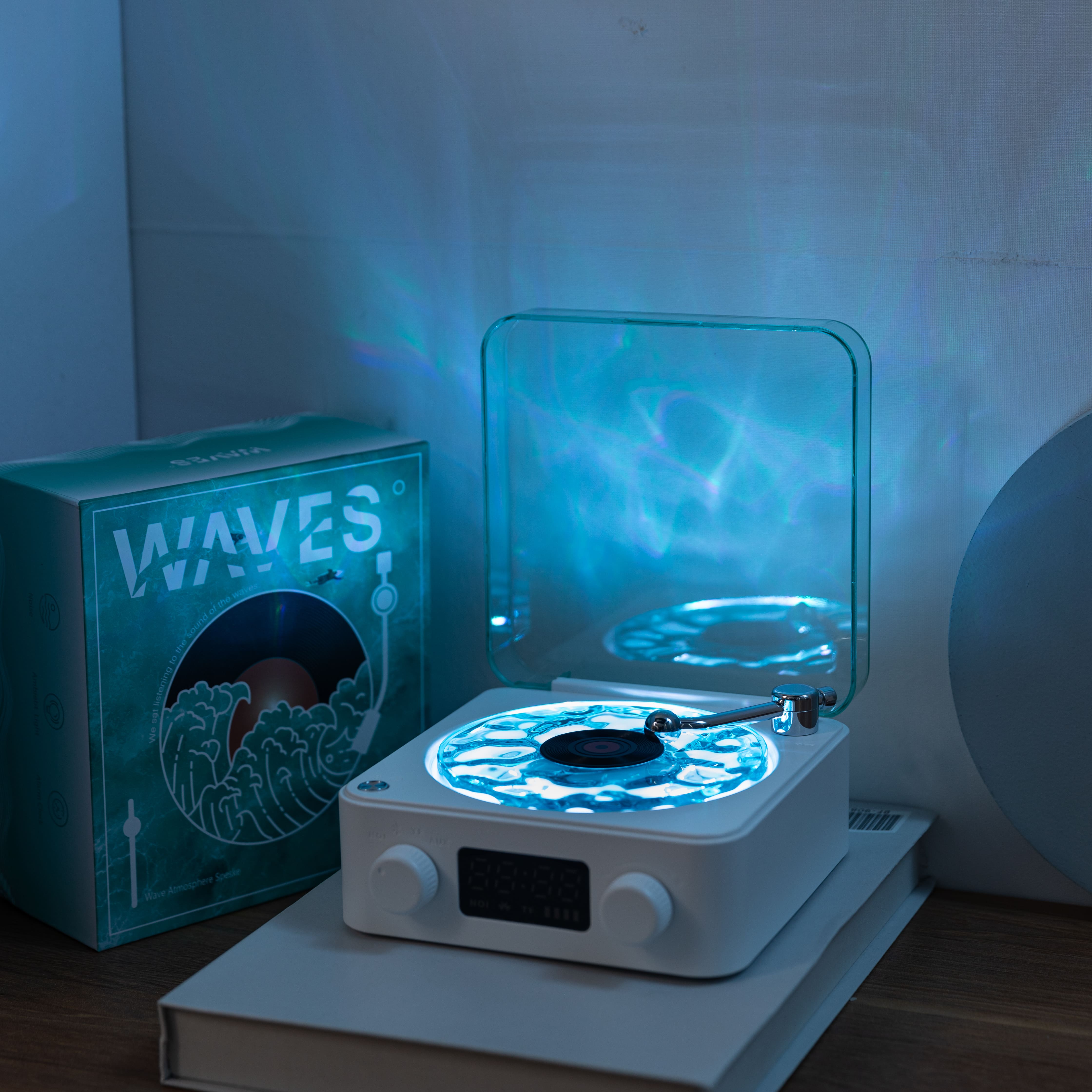DreamTunes | Retro Mini Schlafhilfe mit RGB-Beleuchtung