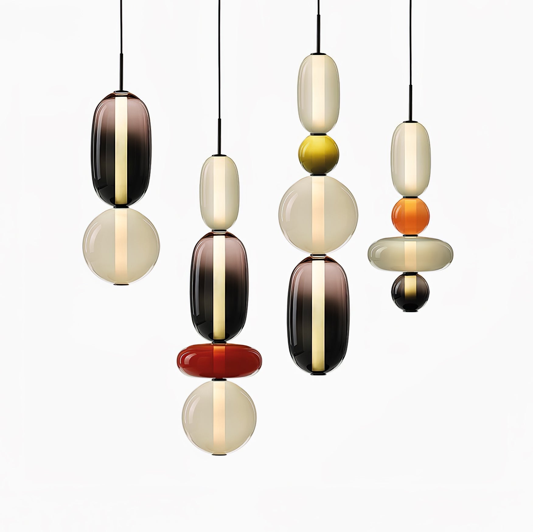 Zuckerfreies Glas Pendelleuchte