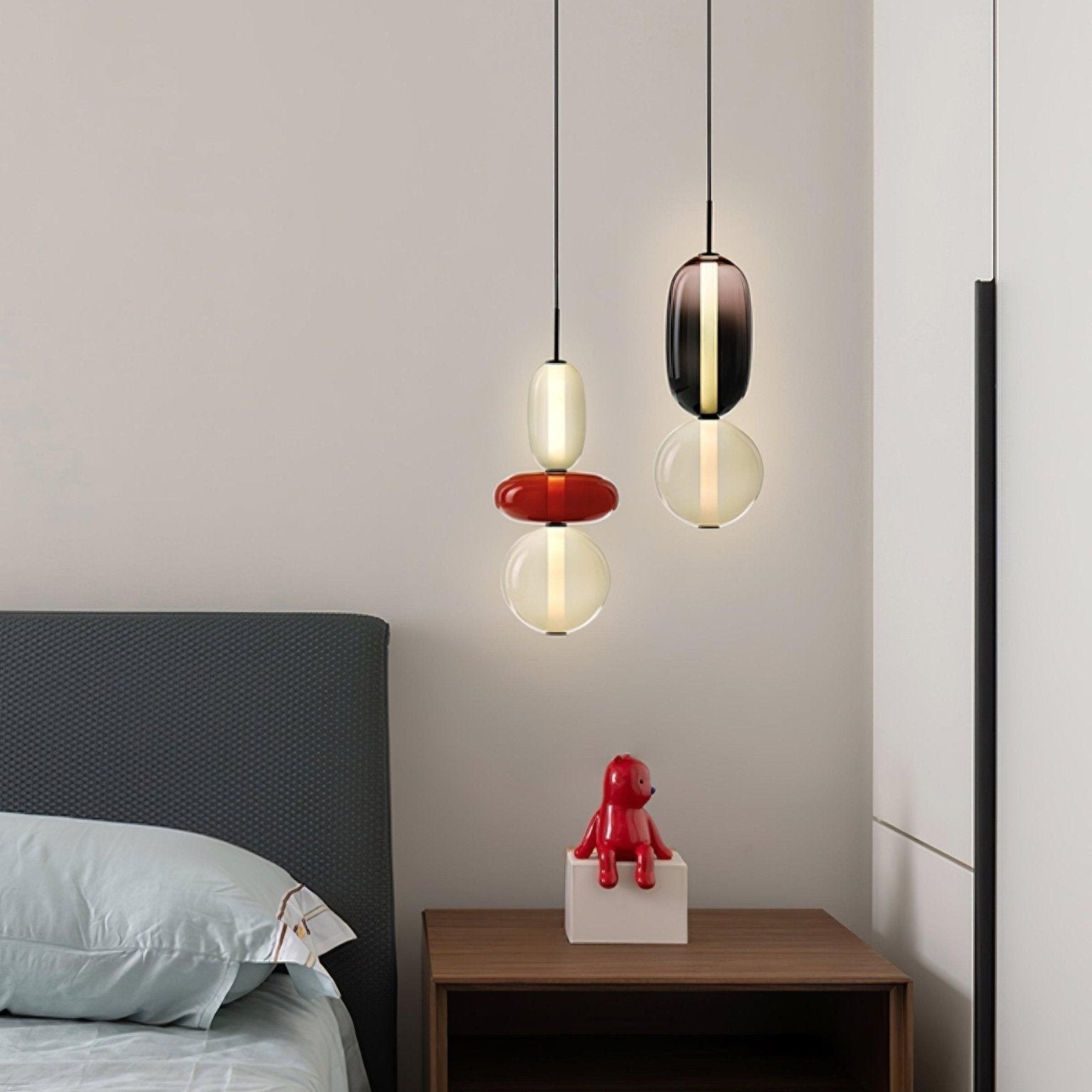 Zuckerfreies Glas Pendelleuchte